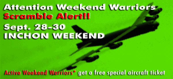 Inchon Weekend Warriors Poster